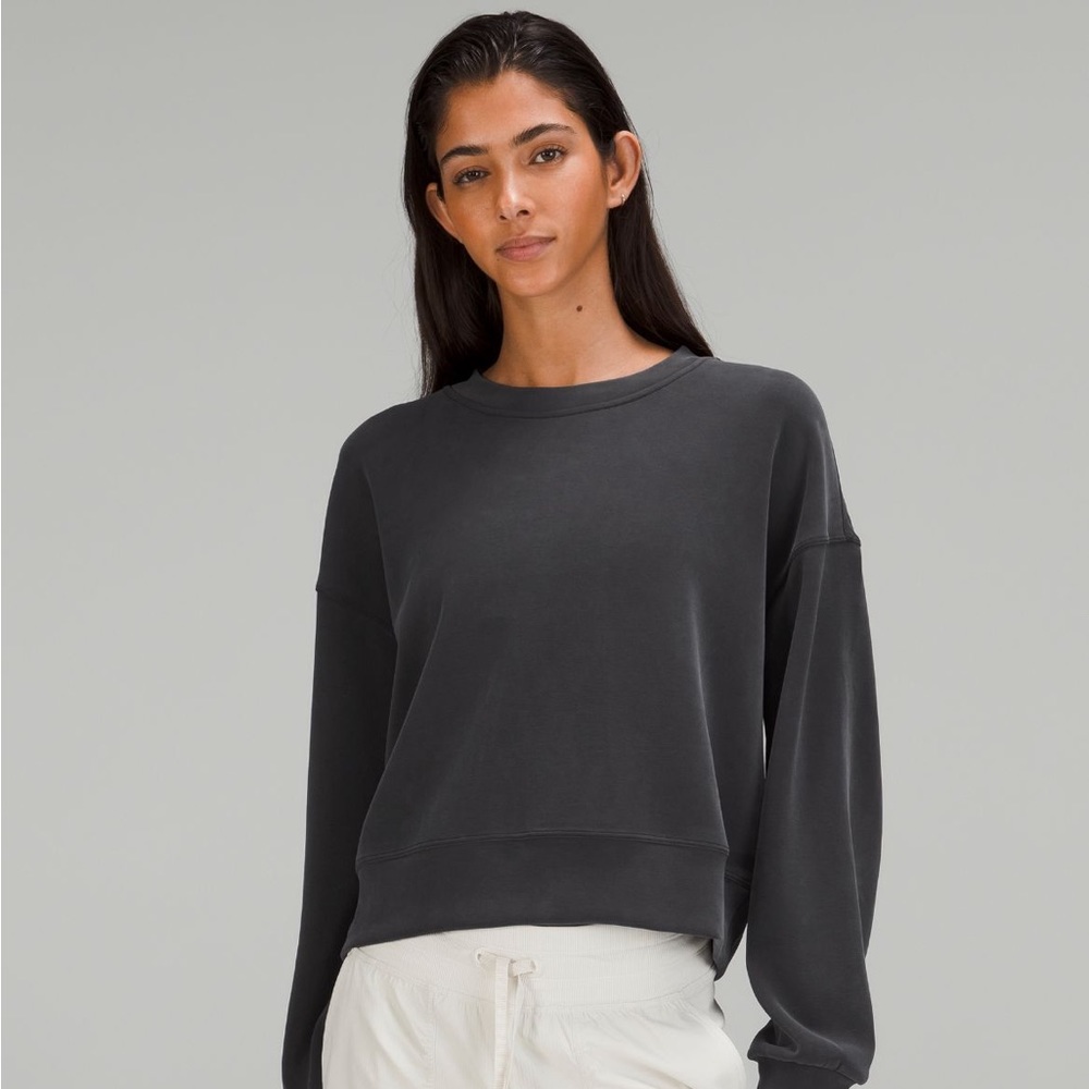 Lululemon Softstreme Perfectly Oversized Cropped Crew